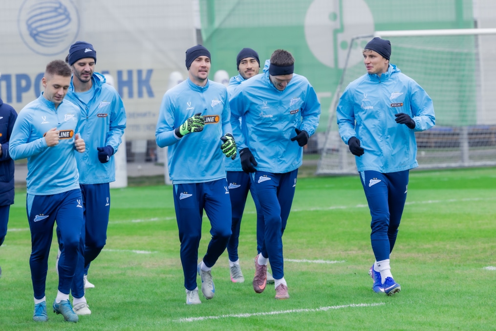 Открытая тренировка «Зенита» перед матчем с «Кайратом»