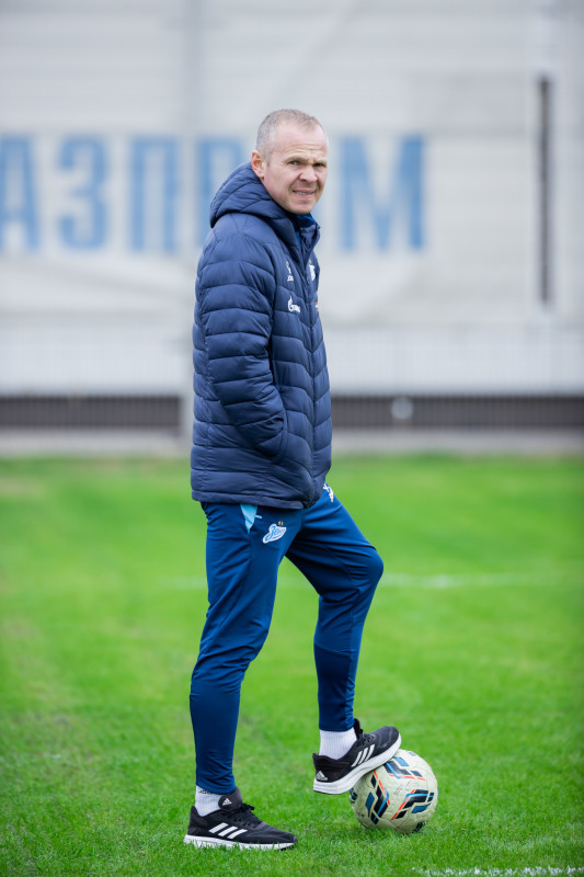 Открытая тренировка «Зенита» перед матчем с «Кайратом»