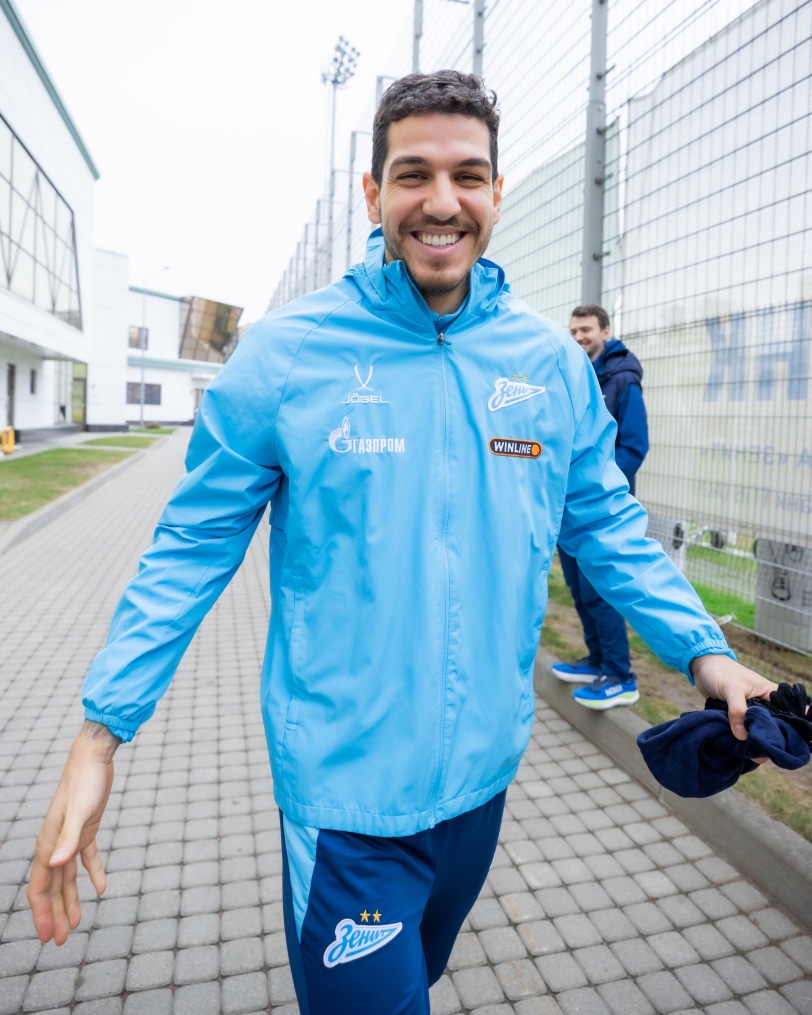 Открытая тренировка «Зенита» перед матчем с «Кайратом»