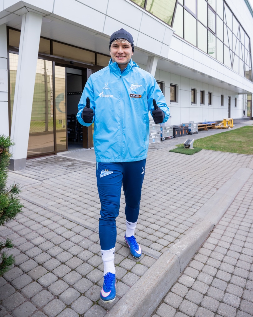 Открытая тренировка «Зенита» перед матчем с «Кайратом»