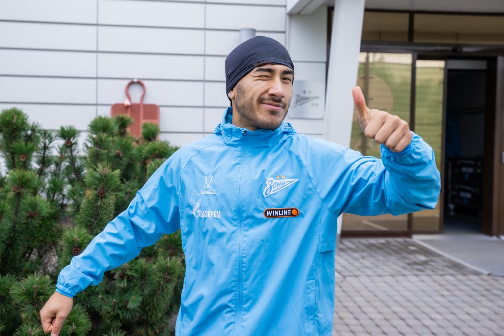 Открытая тренировка «Зенита» перед матчем с «Кайратом»