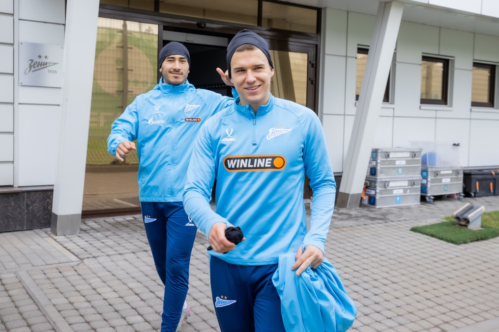 Открытая тренировка «Зенита» перед матчем с «Кайратом»