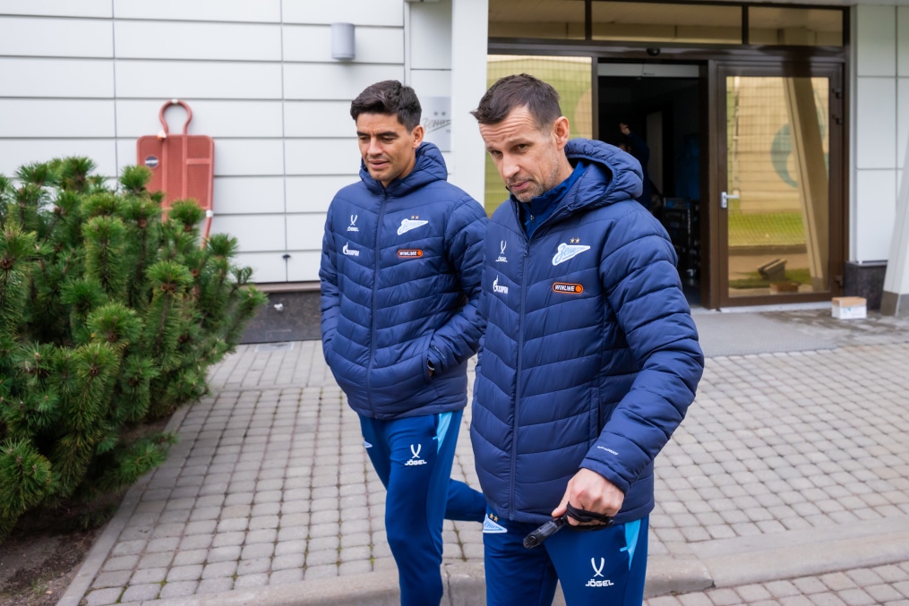 Открытая тренировка «Зенита» перед матчем с «Кайратом»