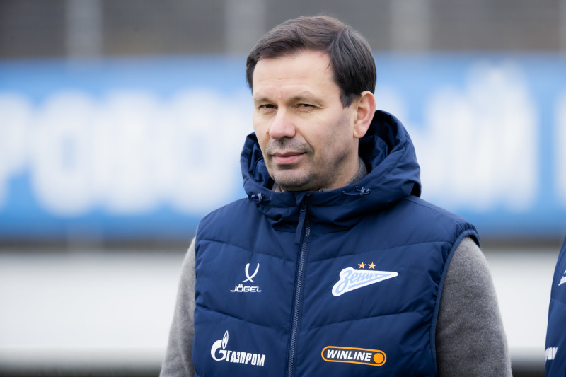 Открытая тренировка «Зенита» перед матчем с «Кайратом»