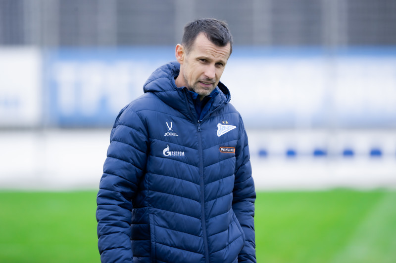 Открытая тренировка «Зенита» перед матчем с «Кайратом»