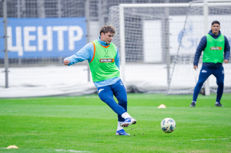 Открытая тренировка «Зенита» перед матчем с «Кайратом»