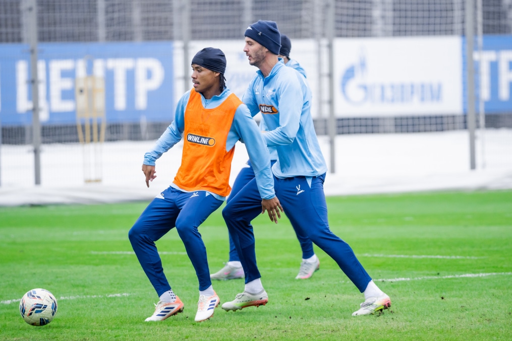 Открытая тренировка «Зенита» перед матчем с «Кайратом»
