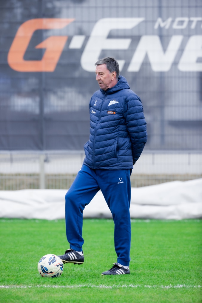 Открытая тренировка «Зенита» перед матчем с «Кайратом»