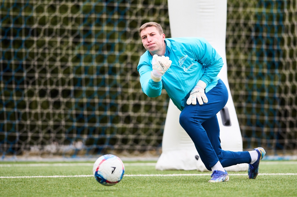 Тренировка «Зенита»-2 перед матчем с «Динамо» (Владивосток)