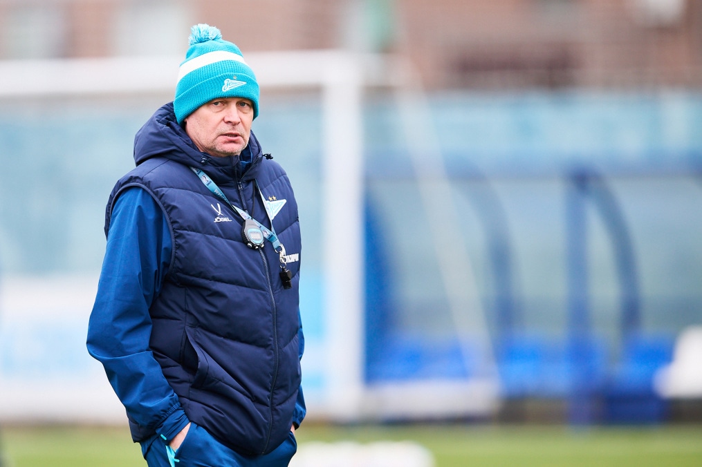 Тренировка «Зенита»-2 перед матчем с «Динамо» (Владивосток)