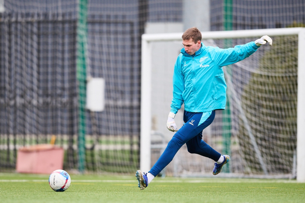 Тренировка «Зенита»-2 перед матчем с «Динамо» (Владивосток)