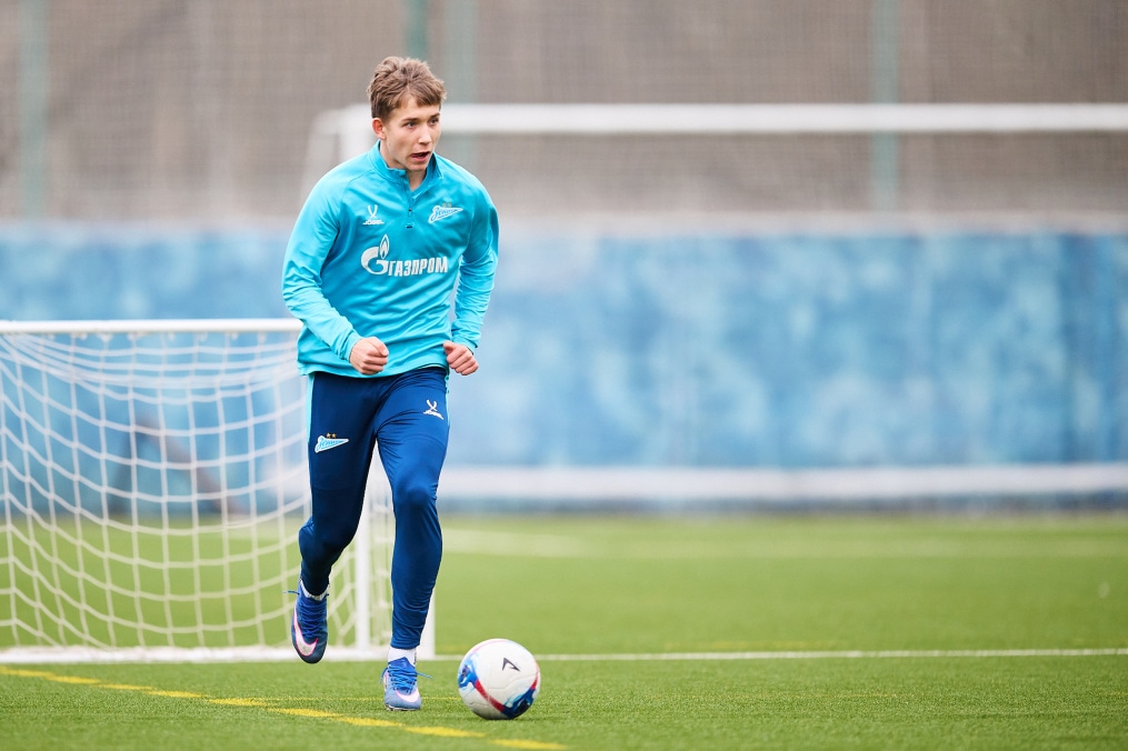 Тренировка «Зенита»-2 перед матчем с «Динамо» (Владивосток)
