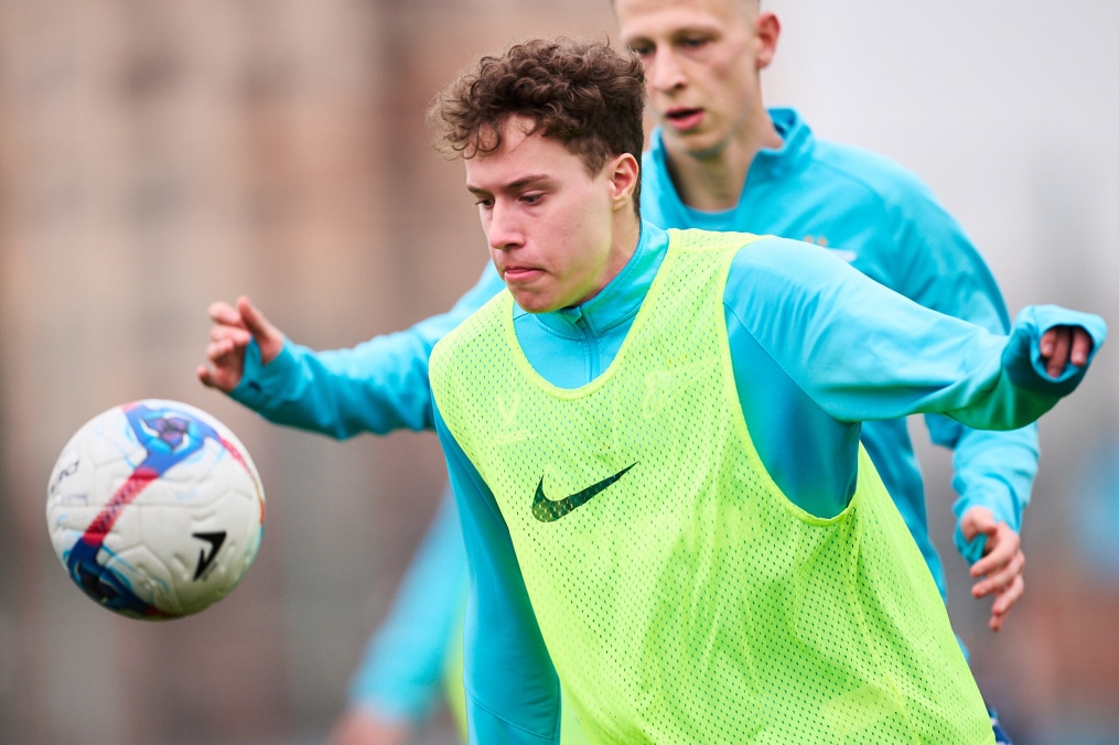 Тренировка «Зенита»-2 перед матчем с «Динамо» (Владивосток)