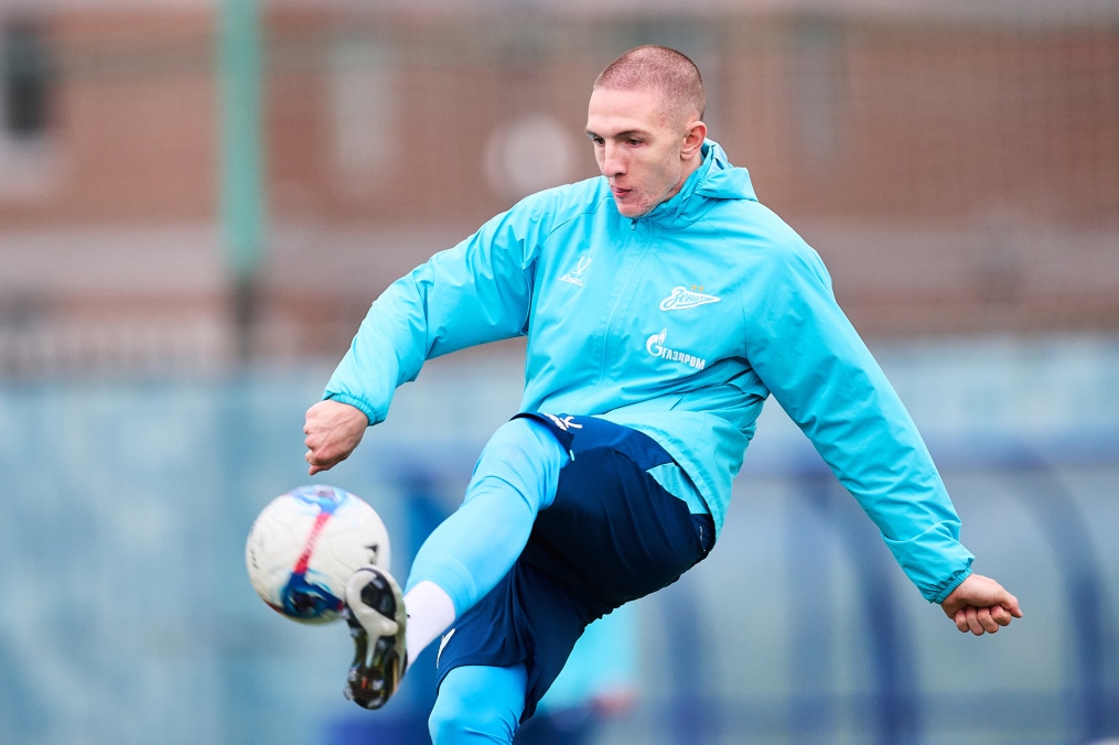 Тренировка «Зенита»-2 перед матчем с «Динамо» (Владивосток)