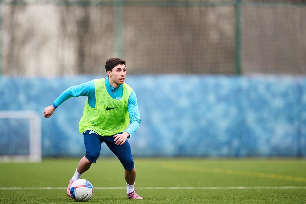 Тренировка «Зенита»-2 перед матчем с «Динамо» (Владивосток)