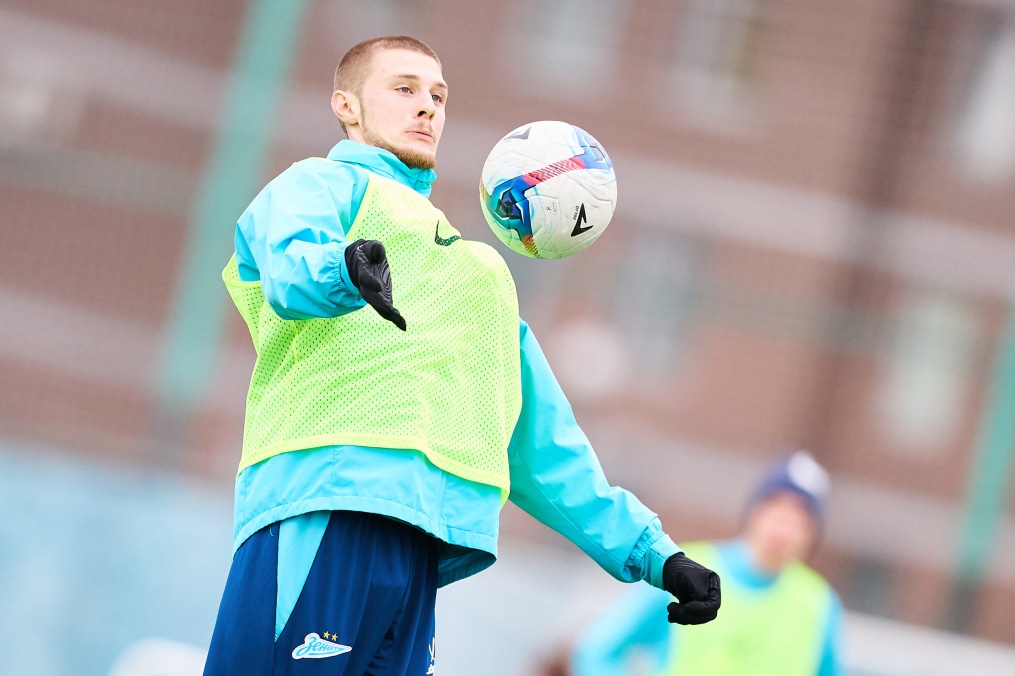 Тренировка «Зенита»-2 перед матчем с «Динамо» (Владивосток)