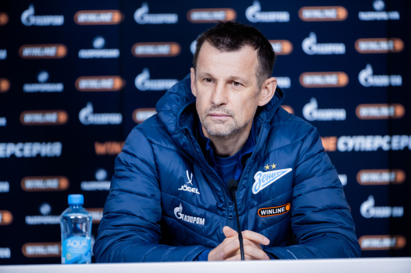 Брифинг «Зенита» перед матчем с «Кайратом»