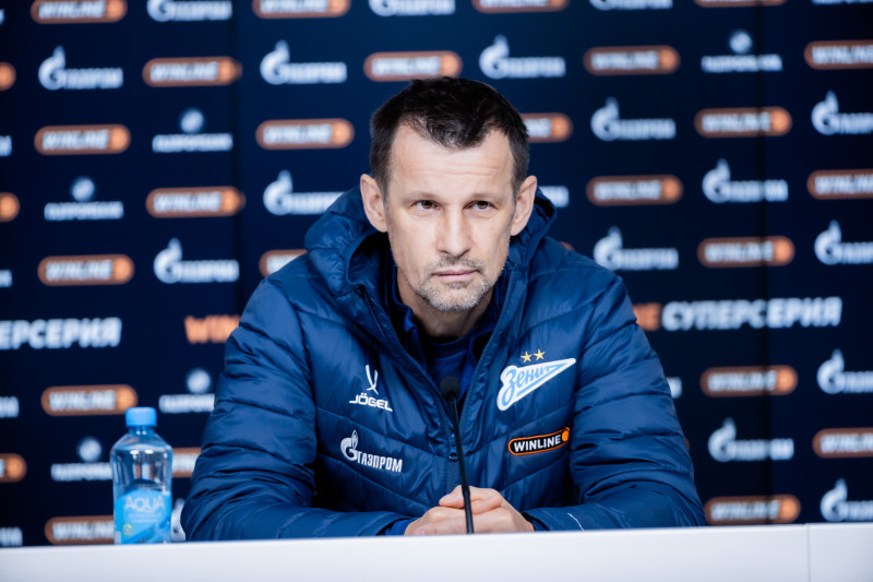 Брифинг «Зенита» перед матчем с «Кайратом»