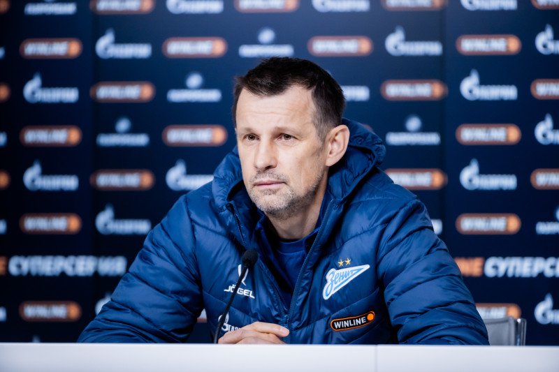 Брифинг «Зенита» перед матчем с «Кайратом»