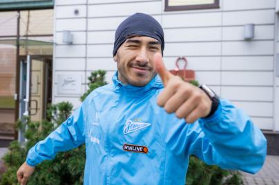 Открытая тренировка «Зенита» перед матчем с «Кайратом»