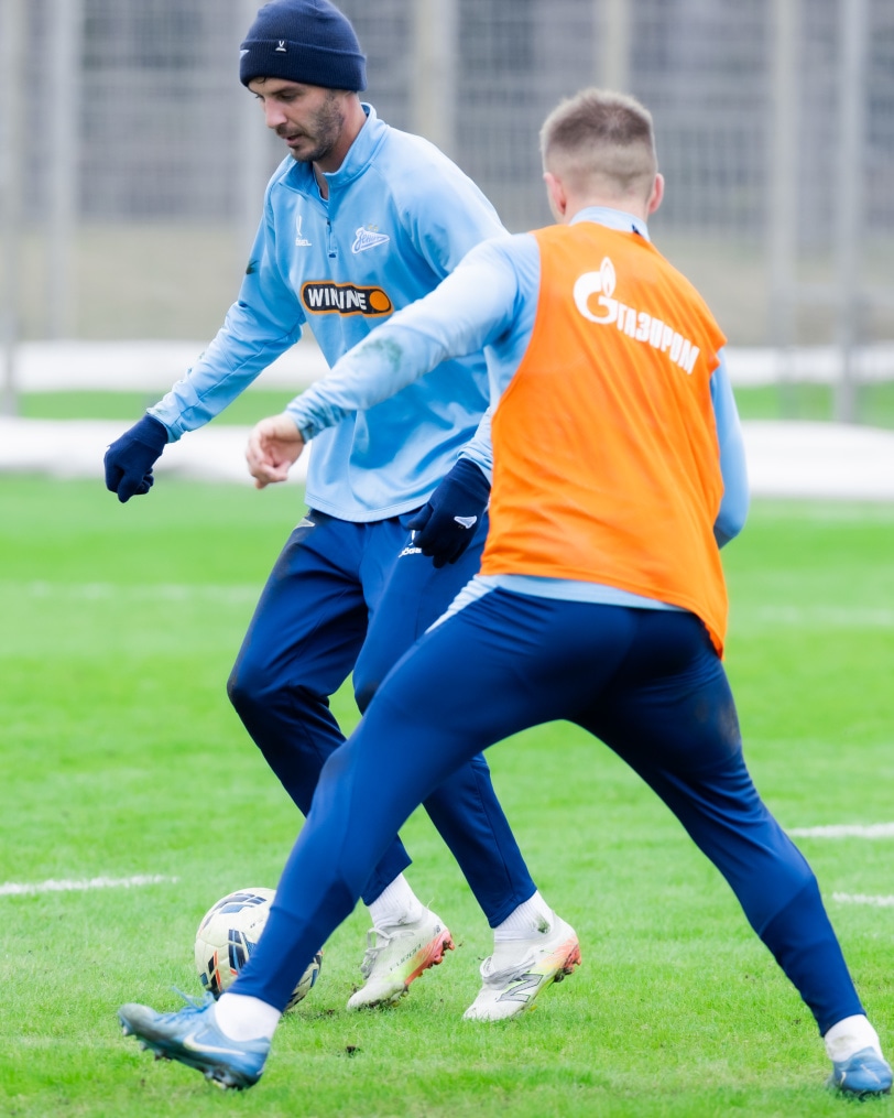 Открытая тренировка «Зенита» перед матчем с «Кайратом»