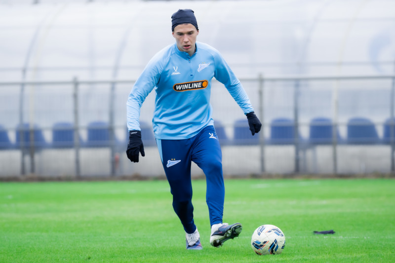 Открытая тренировка «Зенита» перед матчем с «Кайратом»