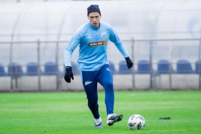 Открытая тренировка «Зенита» перед матчем с «Кайратом»