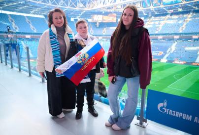 Фан-Променад перед матчем «Зенит» — «Кайрат»