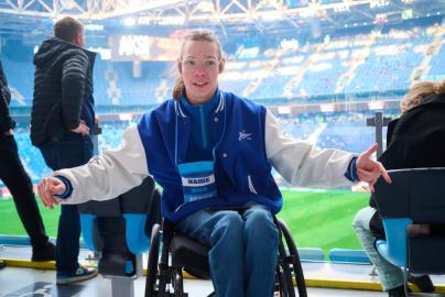 Фан-Променад перед матчем «Зенит» — «Кайрат»