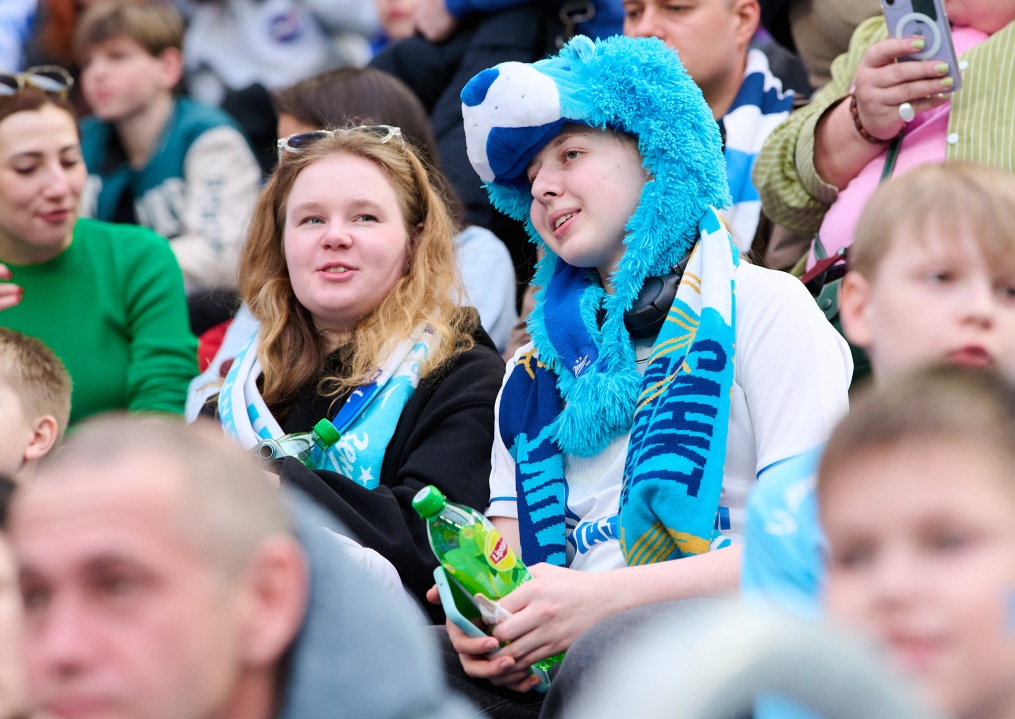 Болельщики на матче «Зенит» — «Кайрат»