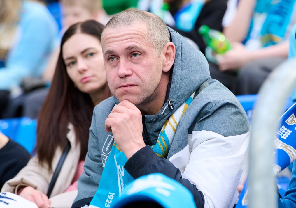 Болельщики на матче «Зенит» — «Кайрат»