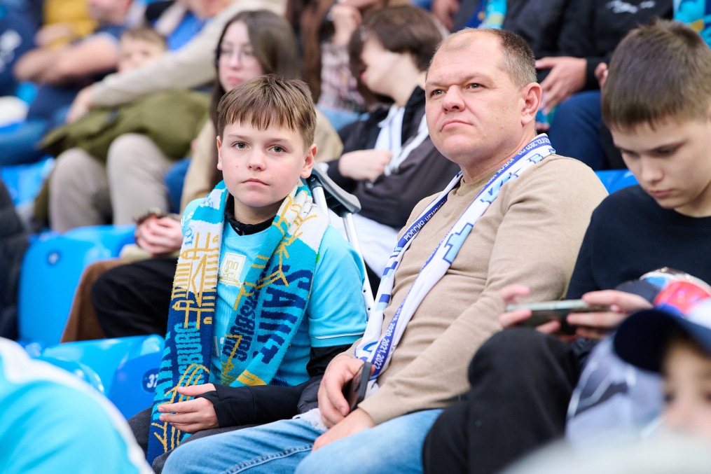 Болельщики на матче «Зенит» — «Кайрат»