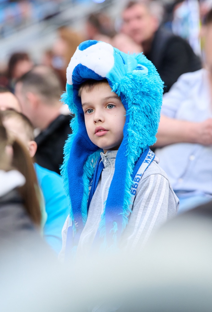 Болельщики на матче «Зенит» — «Кайрат»