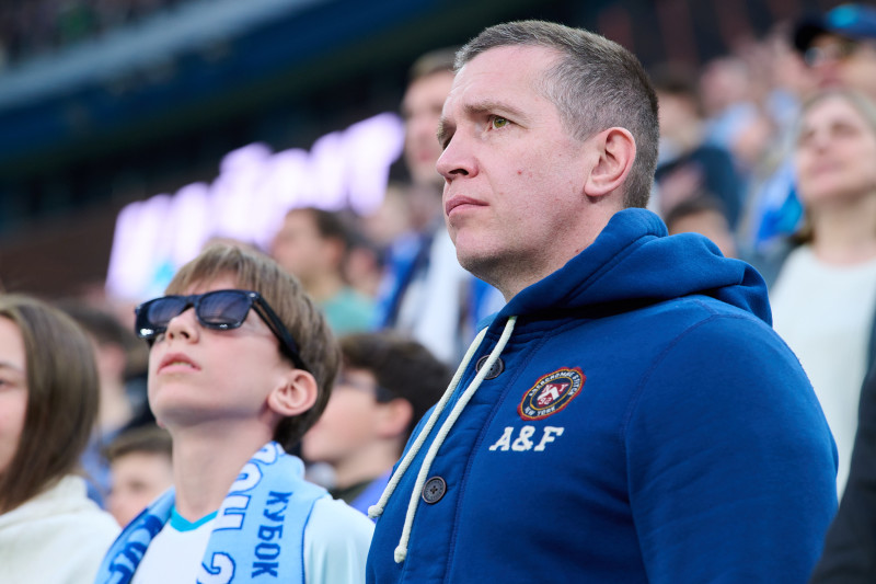 Болельщики на матче «Зенит» — «Кайрат»