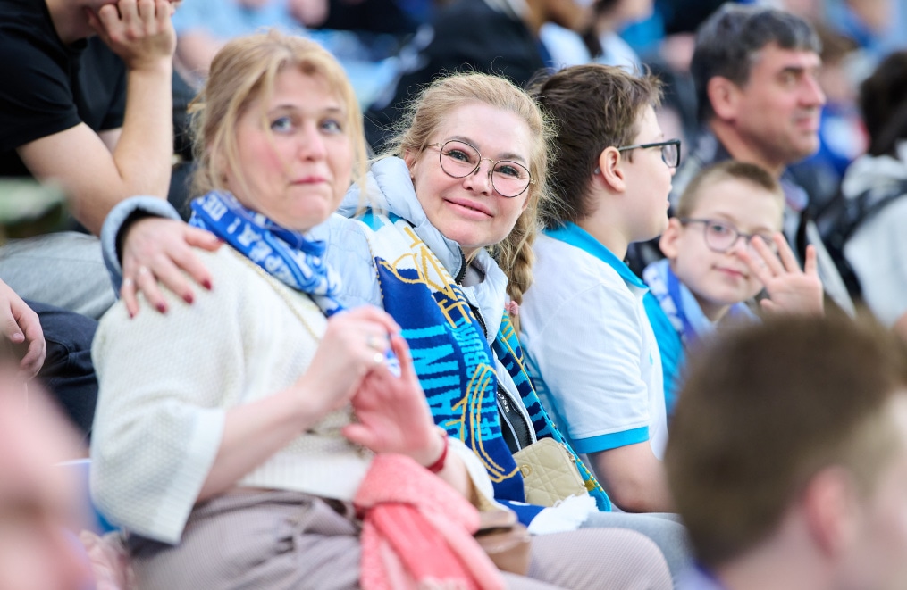 Болельщики на матче «Зенит» — «Кайрат»