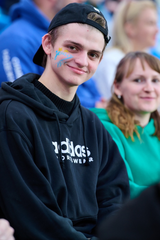 Болельщики на матче «Зенит» — «Кайрат»