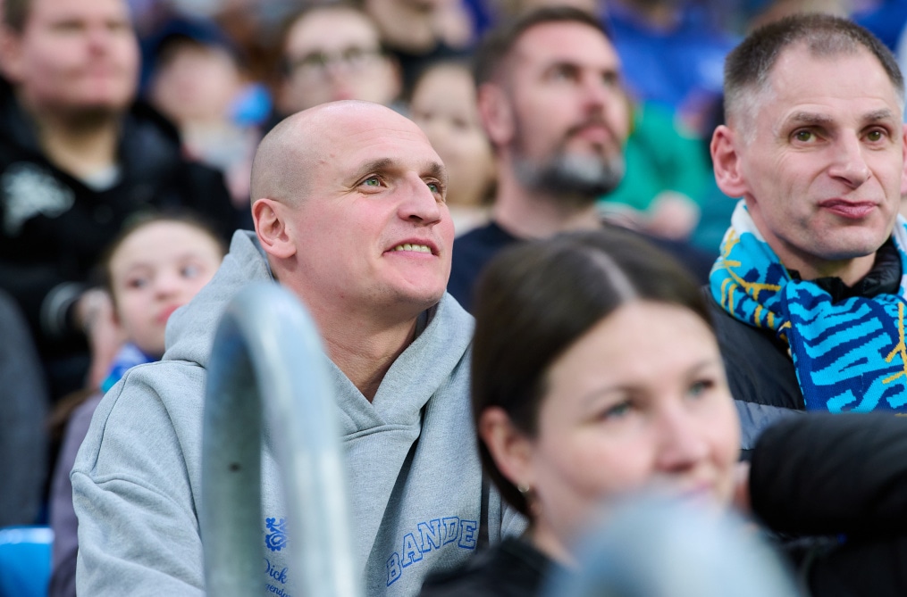 Болельщики на матче «Зенит» — «Кайрат»