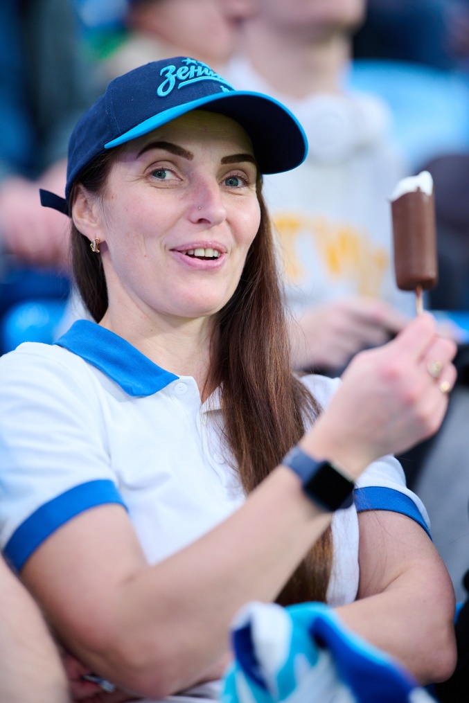 Болельщики на матче «Зенит» — «Кайрат»