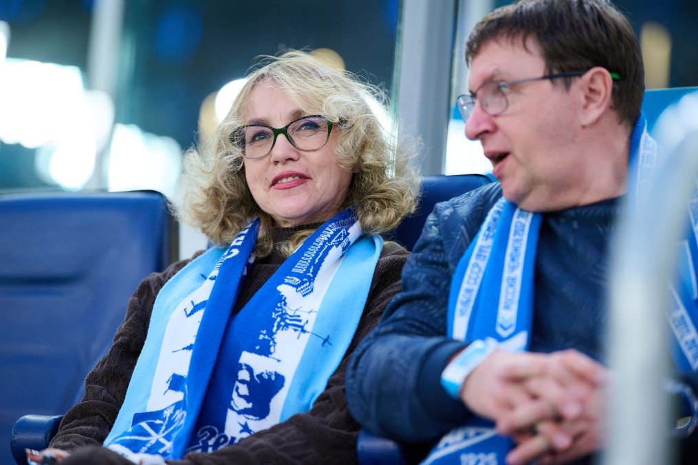 Болельщики на матче «Зенит» — «Кайрат»