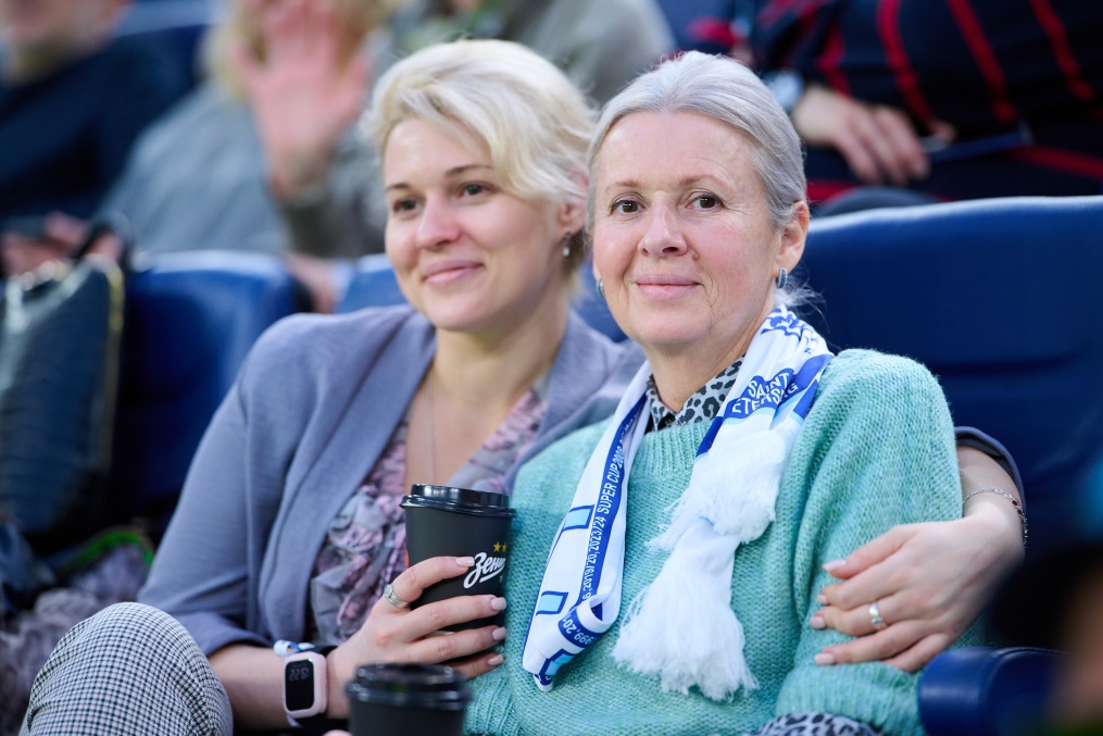 Болельщики на матче «Зенит» — «Кайрат»