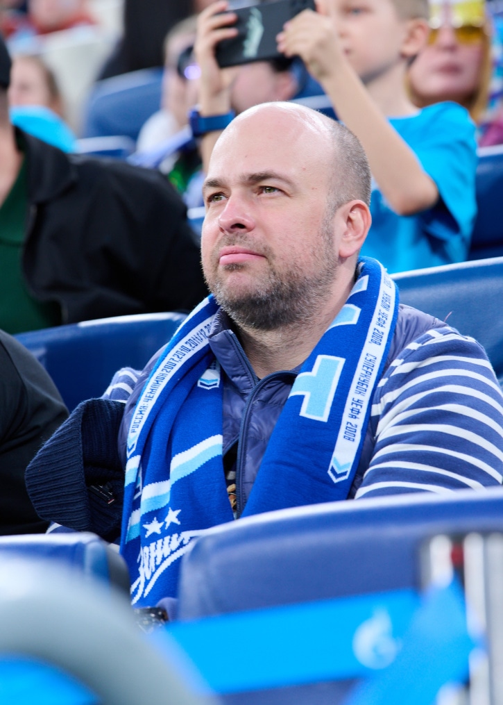 Болельщики на матче «Зенит» — «Кайрат»