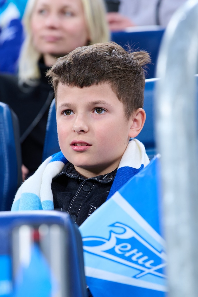 Болельщики на матче «Зенит» — «Кайрат»