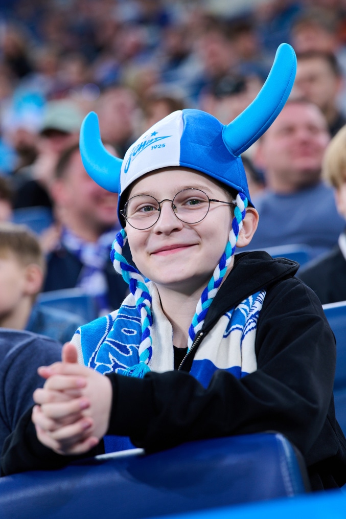 Болельщики на матче «Зенит» — «Кайрат»