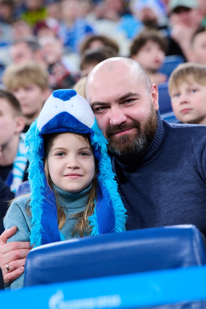 Болельщики на матче «Зенит» — «Кайрат»