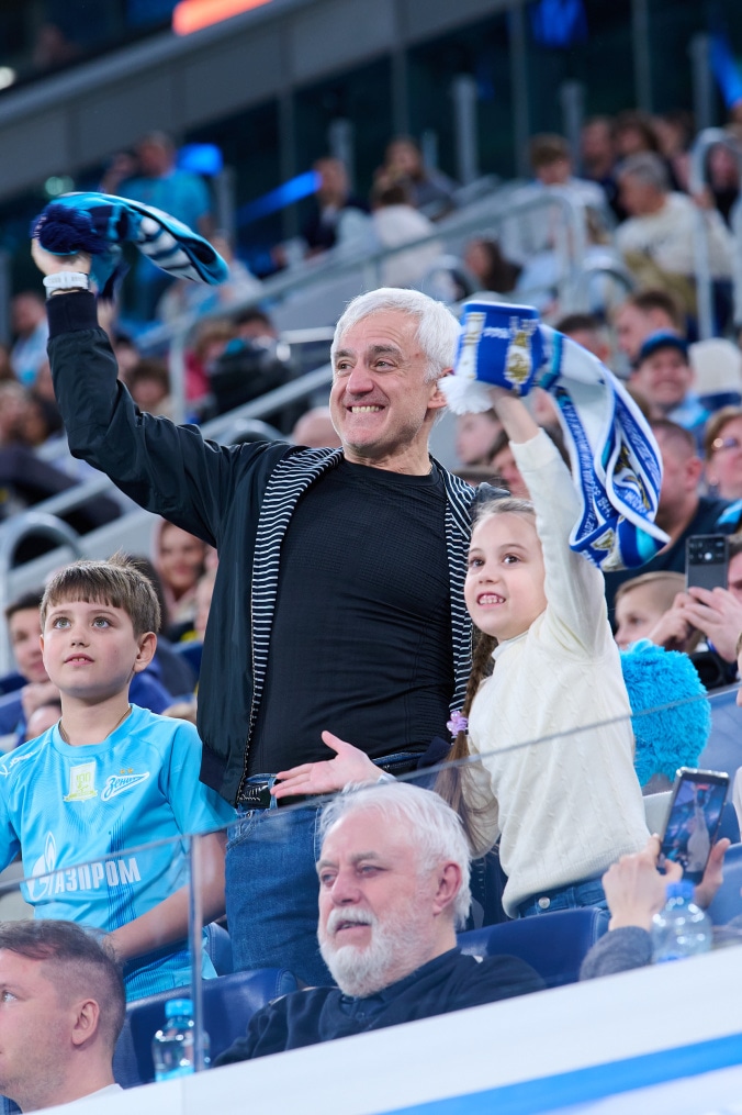 Болельщики на матче «Зенит» — «Кайрат»