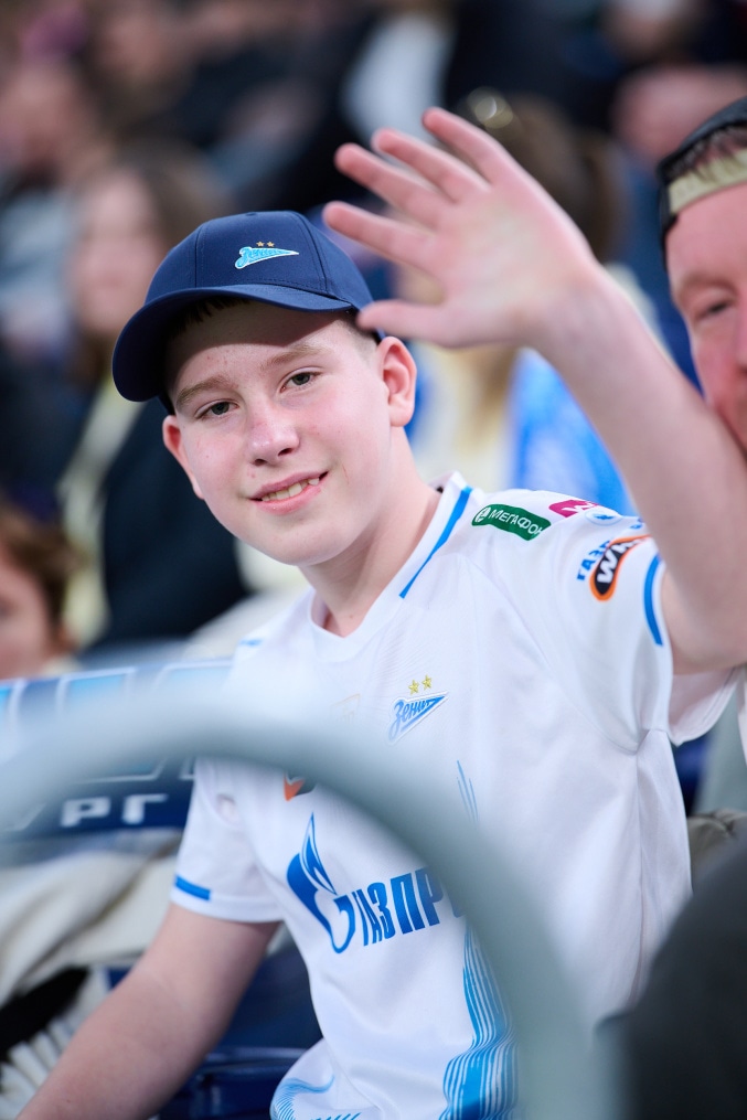 Болельщики на матче «Зенит» — «Кайрат»