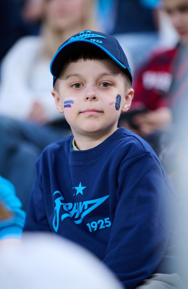 Болельщики на матче «Зенит» — «Кайрат»