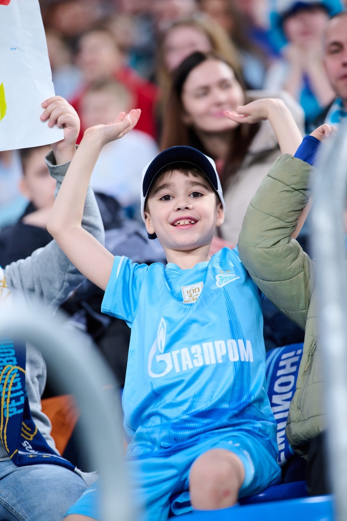 Болельщики на матче «Зенит» — «Кайрат»