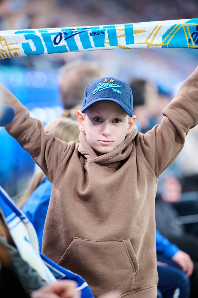 Болельщики на матче «Зенит» — «Кайрат»