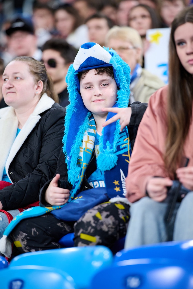 Болельщики на матче «Зенит» — «Кайрат»